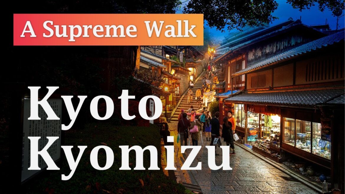 Walk in Kyoto | Kiyomizu-dera Temple, a Must-Try Spot in Japan