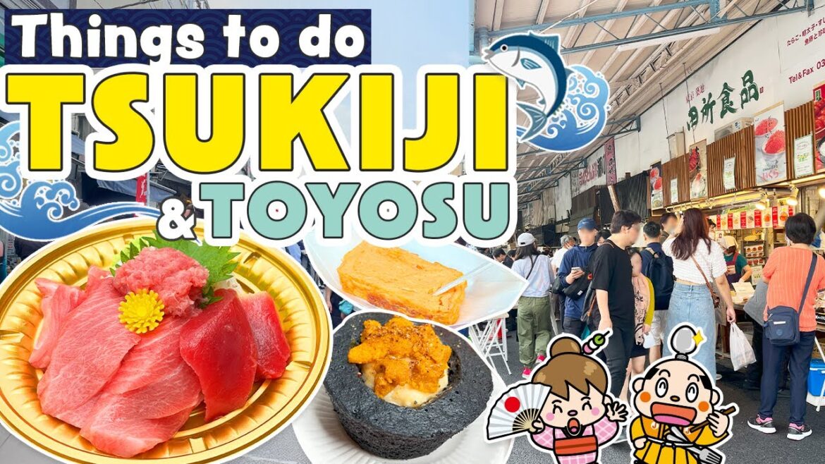 Things to do in Tokyo Tsukiji Fish Market & Toyosu Senkyaku Banrai / Japan Street Food Things to do in Tokyo Tsukiji Fish Market & Toyosu Senkyaku Banrai / Japan Street Food