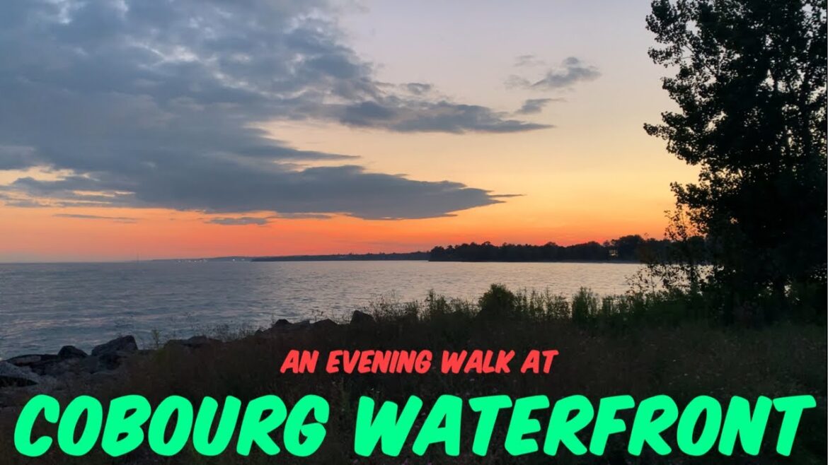 Cobourg Waterfront Evening Walk
