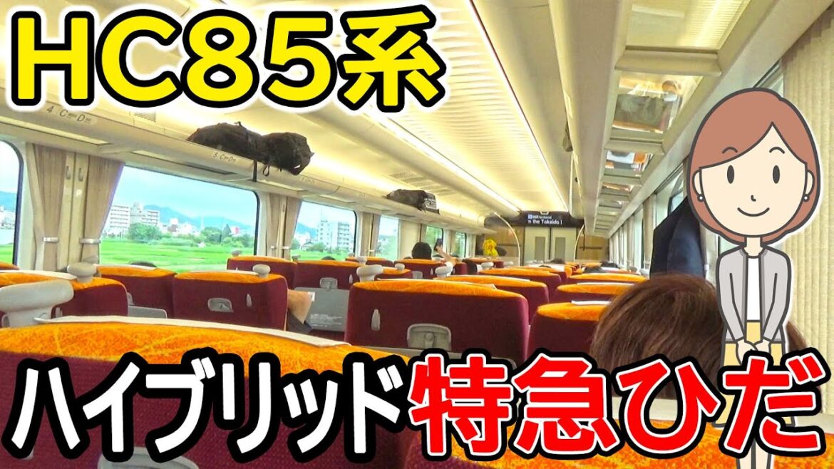 HC85系の特急ひだ号に乗車しました|高山本線 HC85系の特急ひだ号に乗車しました|高山本線