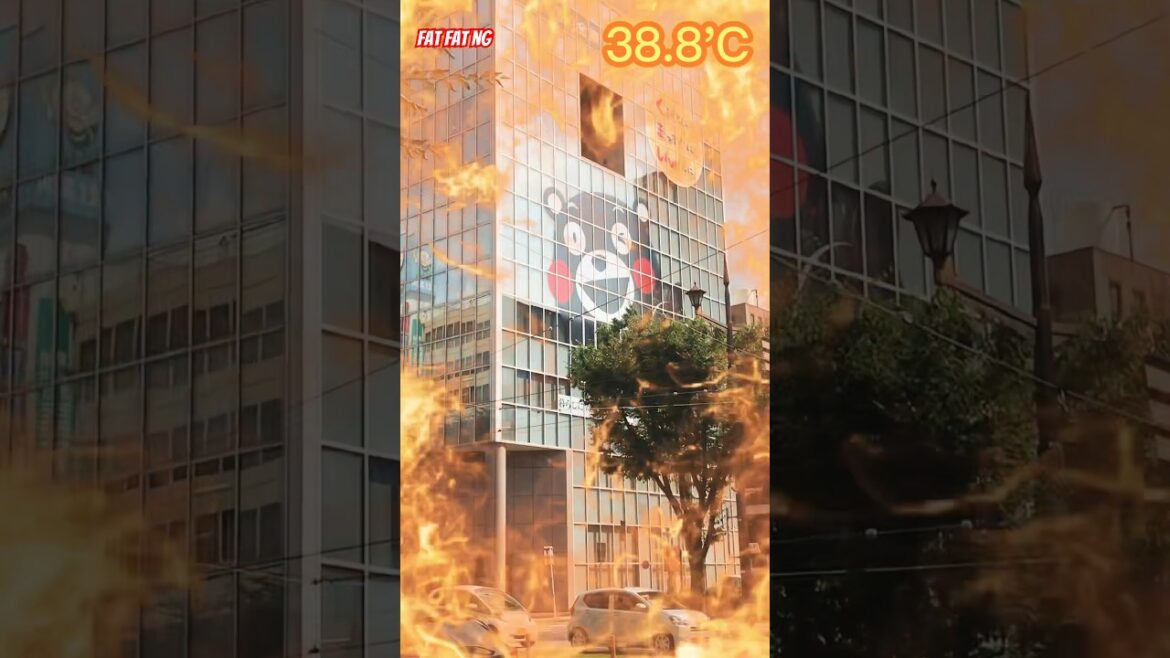 熊本熊燶咗！JR路軌熱浪地震要停駛 JR Stops due to heat wave and the  earthquake