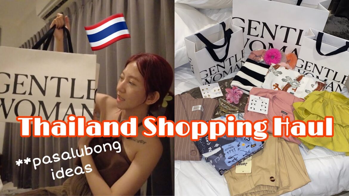 Thailand Vlog 10 🇹🇭 PASALUBONG IDEAS • Thailand Shopping Haul 🛍️ (Platinum Mall & Pratunam Market) Thailand Vlog 10 🇹🇭 PASALUBONG IDEAS • Thailand Shopping Haul 🛍️ (Platinum Mall & Pratunam Market)