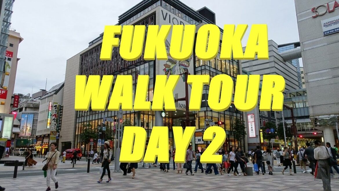 Walk tour at Fukuoka, Japan 🇯🇵 Day 2 | 08.03.2024