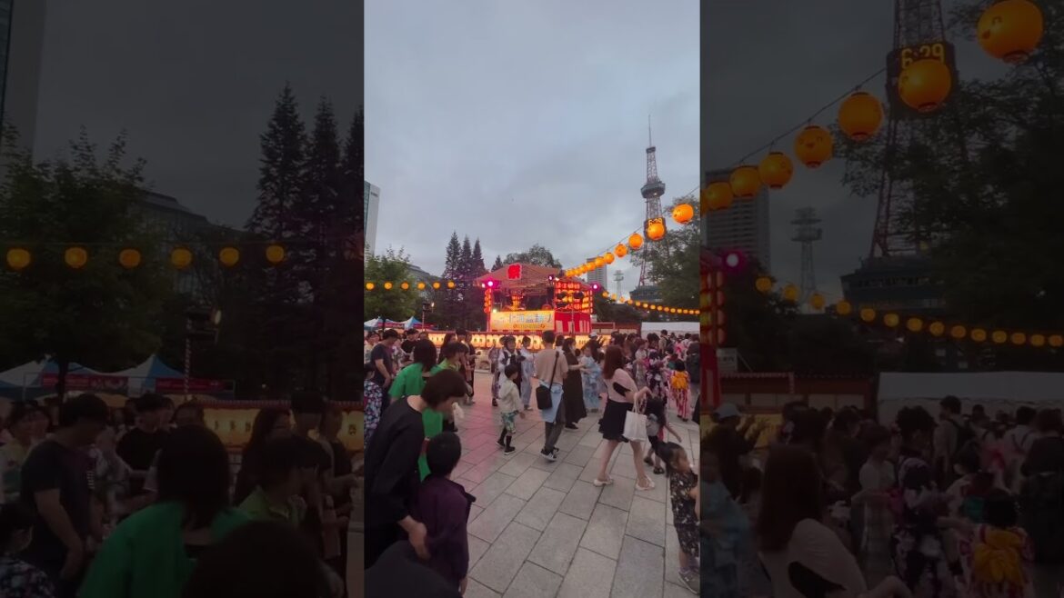 Sapporo summer Festival #adventure #travel #finlandadventure #hokkaidojapan #travelvlog #summer