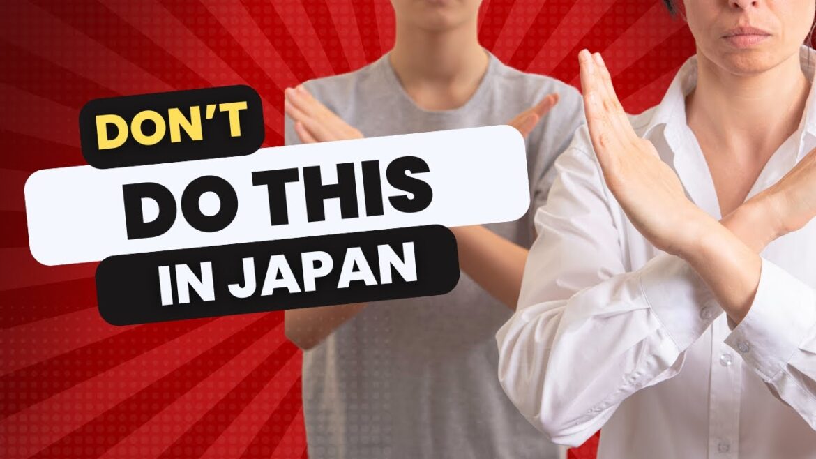 Do NOT Do This When Visiting Japan!