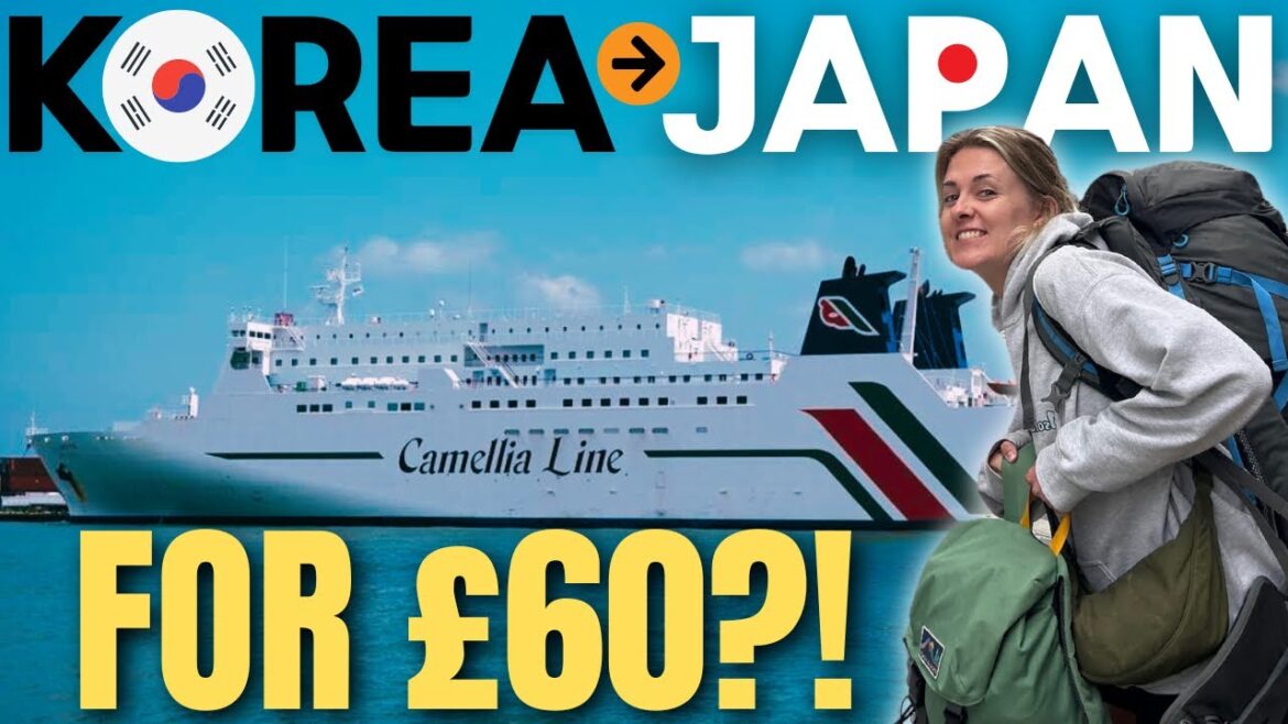 Ferry From South Korea to Japan in LOWEST CLASS! 🇰🇷🇯🇵