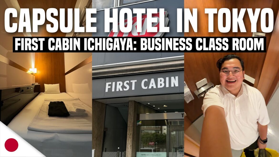 Affordable Capsule Hotel in Tokyo, Japan - First Cabin Ichigaya  🇯🇵 | Ivan de Guzman