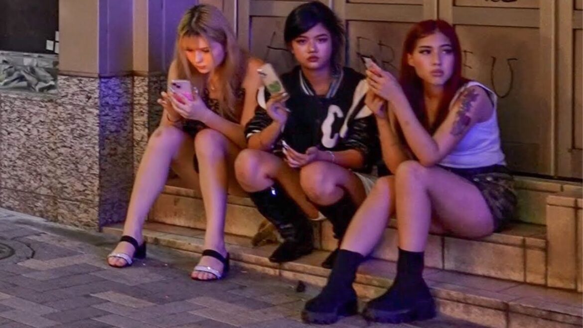 Japanese Unique Nightlife on Hot Summer Nights