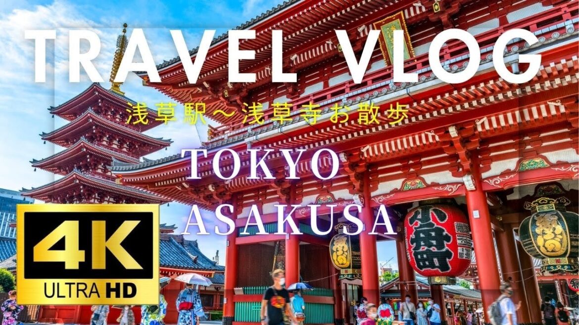 お盆の浅草、浅草寺の賑わいはすごい！ Sensoji Temple.in ASAKUSA, TOKYO 🇯🇵 | Japan Travel Guide【４K】