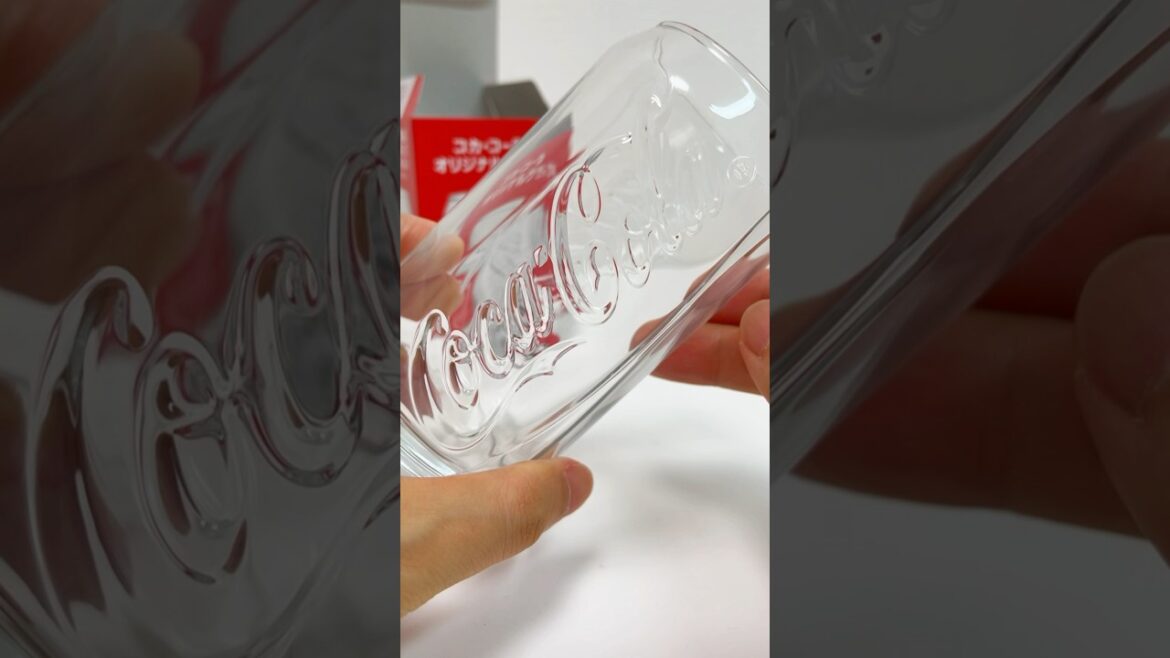 Coca Cola Freebie Original Clear Glass #shorts