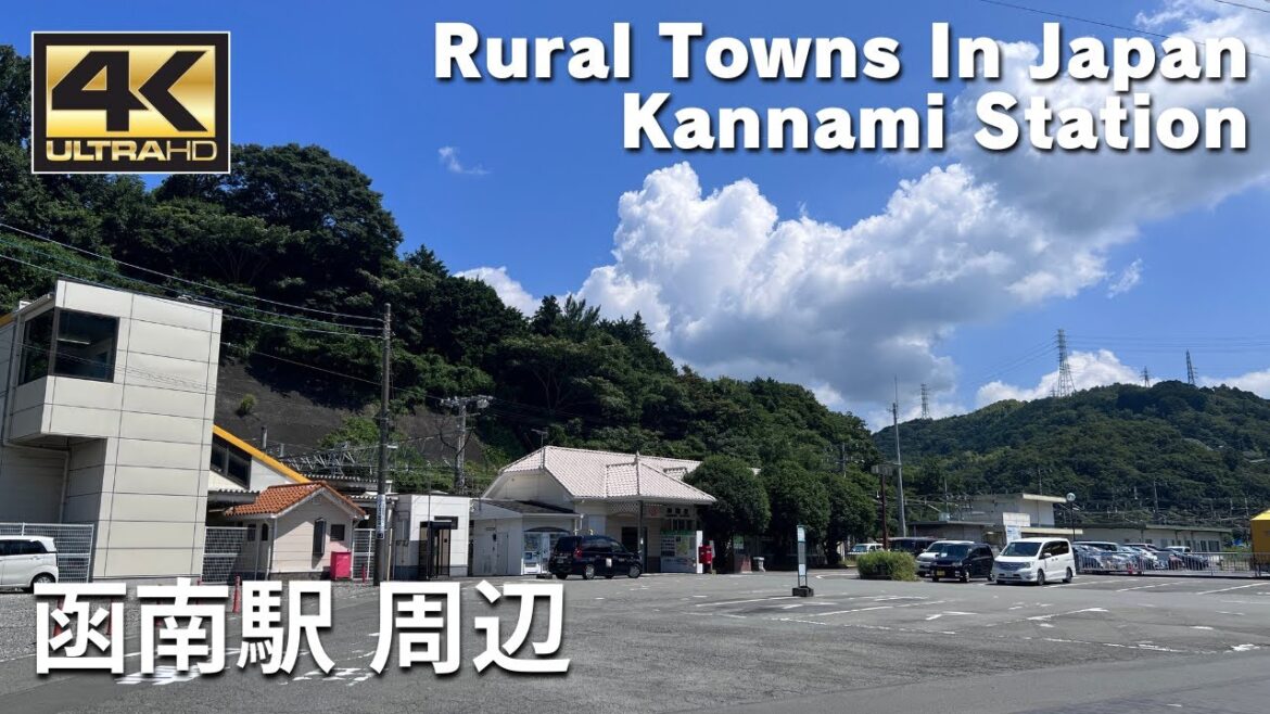 函南駅 周辺 - Rural Towns In Japan / Kannami Station / Walking tour / Japan / DJI Osmo Pocket 3