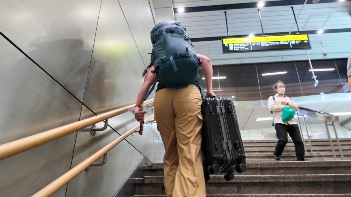 Should You Take a Roller Bag to Japan? -  A Bags Journey from Osaka to Tokyo