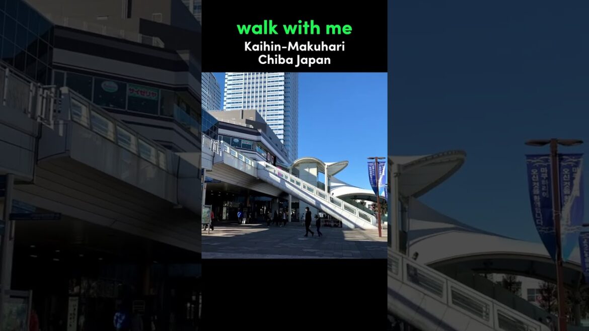 Walk With Me in Kaihin-Makuhari | Chiba Japan Walking Tour