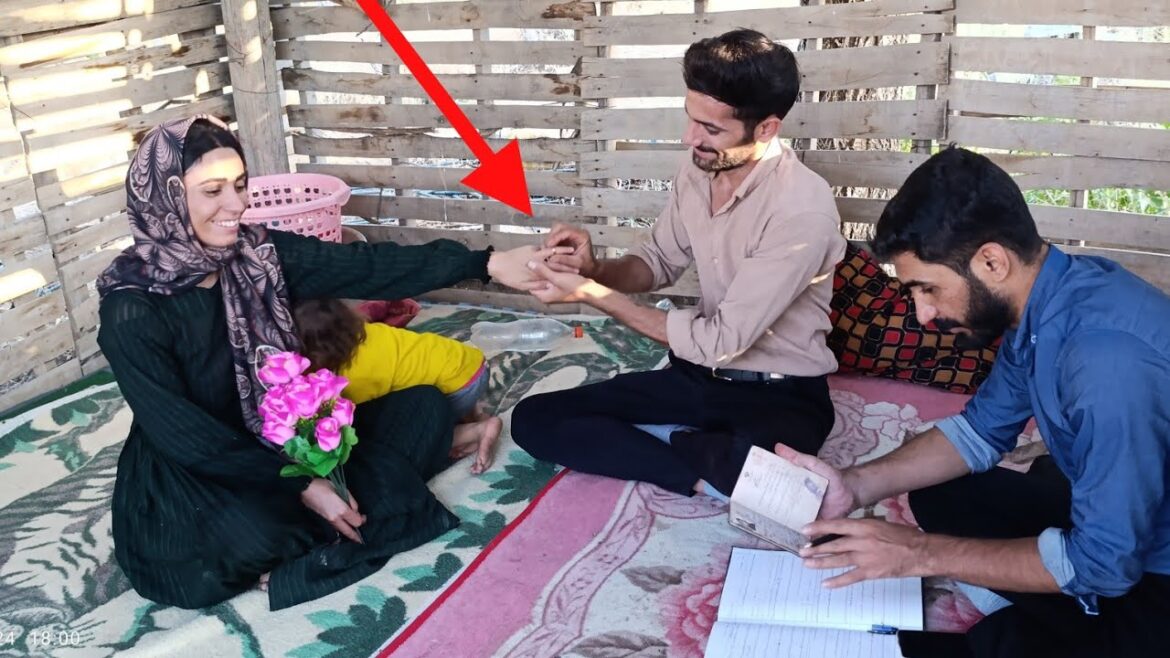 "Love and commitment: Ali and Shahrabano guarantee their love with marriage"