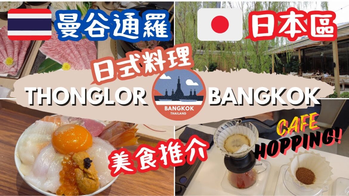 【泰國旅遊】曼谷通羅區🇹🇭THONGLOR 隱世咖啡館🎌日式料理推介😋手沖咖啡 甜點 壽喜燒 海鮮丼 🤤 BANGKOK FOODIE Best Food Picks #thailand #美食