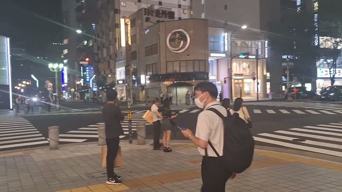 Nagoya "midnight" street walk ❤️