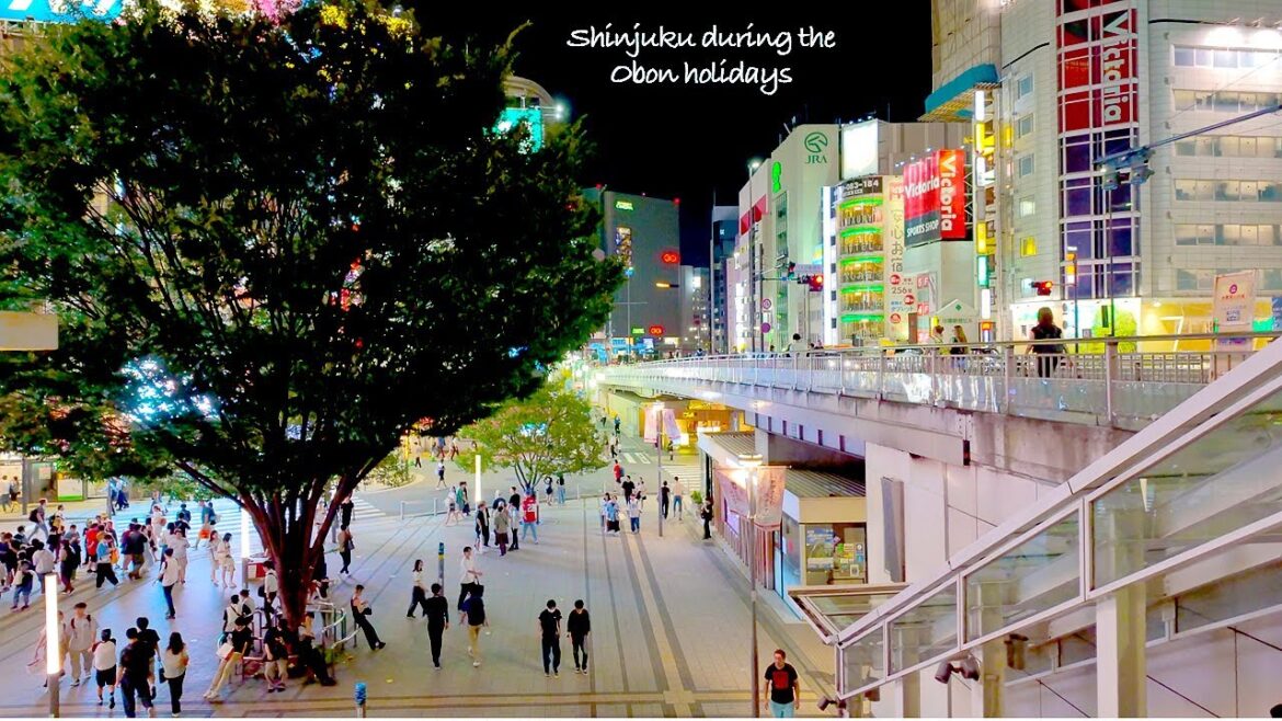 4K60【お盆休みの新宿】新宿駅 歌舞伎町 2024 東京 Japan 4K60【お盆休みの新宿】新宿駅 歌舞伎町 2024 東京 Japan