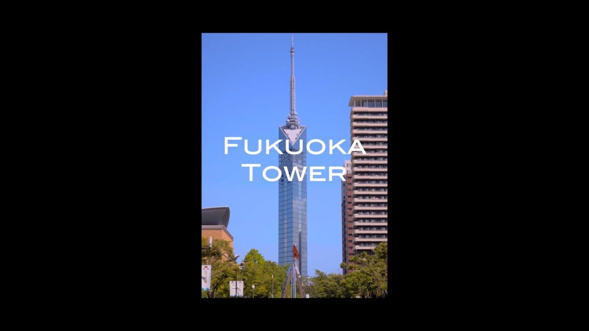 Fukuoka Tower – The Best Seaside Tower – 4K Short Fukuoka Tower - The Best Seaside Tower - 4K Short