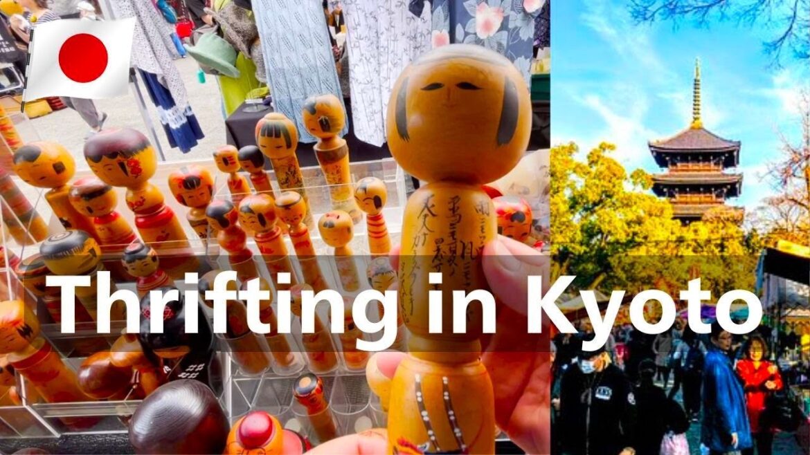 Thrifting in Kyoto, Japanese Antique Shopping at Kyoto Flea Market, Japan Travel Vlog Thrifting in Kyoto, Japanese Antique Shopping at Kyoto Flea Market, Japan Travel Vlog
