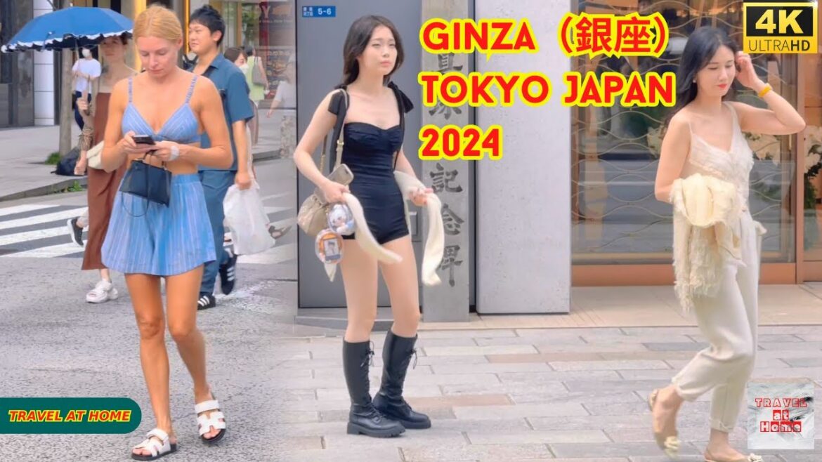 4k hdr japan travel 2024 | Walk in Ginza(銀座)Tokyo japan | Relaxing Natural City ambience 4k hdr japan travel 2024 | Walk in Ginza(銀座)Tokyo japan | Relaxing Natural City ambience