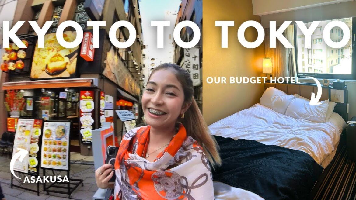 Our first day in TOKYO, JAPAN! Bullet train from Kyoto, our budget hotel & dinner in ASAKUSA Our first day in TOKYO, JAPAN! Bullet train from Kyoto, our budget hotel & dinner in ASAKUSA