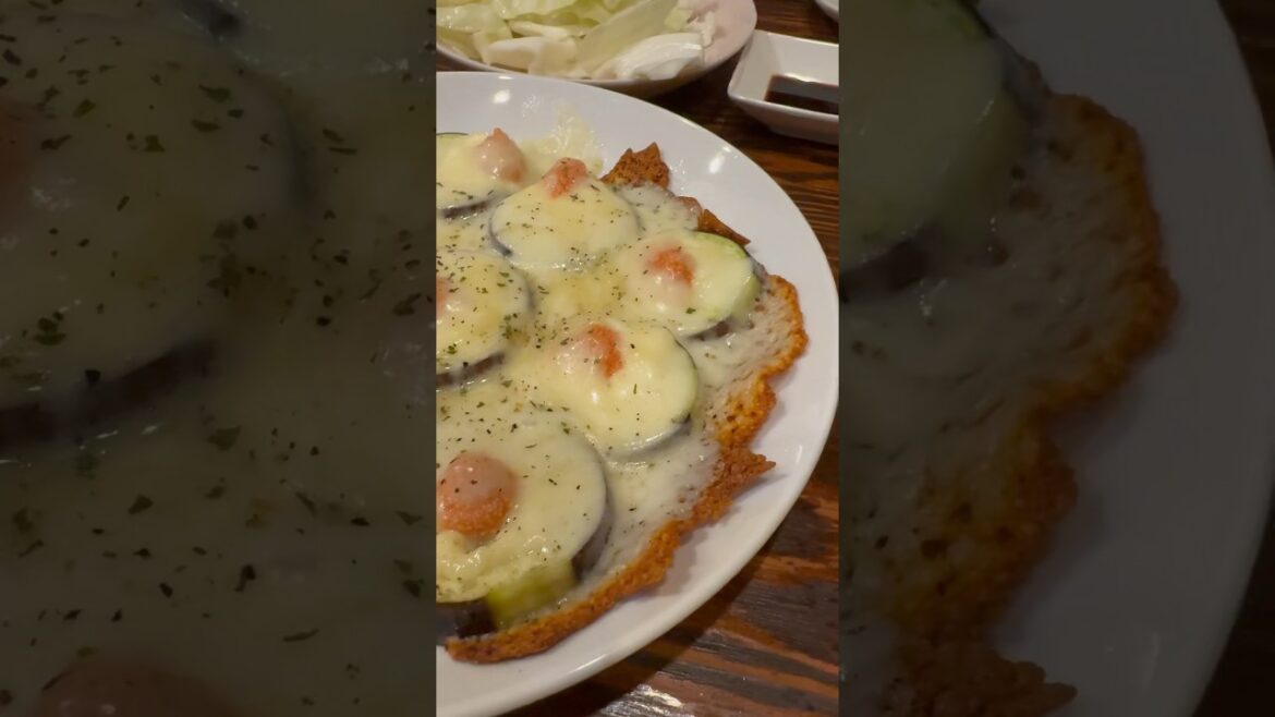 Eggplant, Cheese and Mentaiko