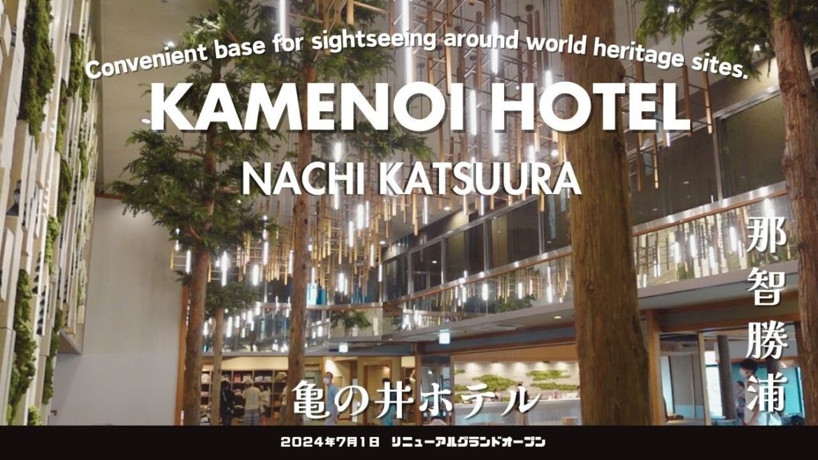 Stay at Kamenoi Hotel Nachikatsuura🏨✨ Discover the Charm of Wakayama & Hidden Dining Gem🍣 Stay at Kamenoi Hotel Nachikatsuura🏨✨ Discover the Charm of Wakayama & Hidden Dining Gem🍣