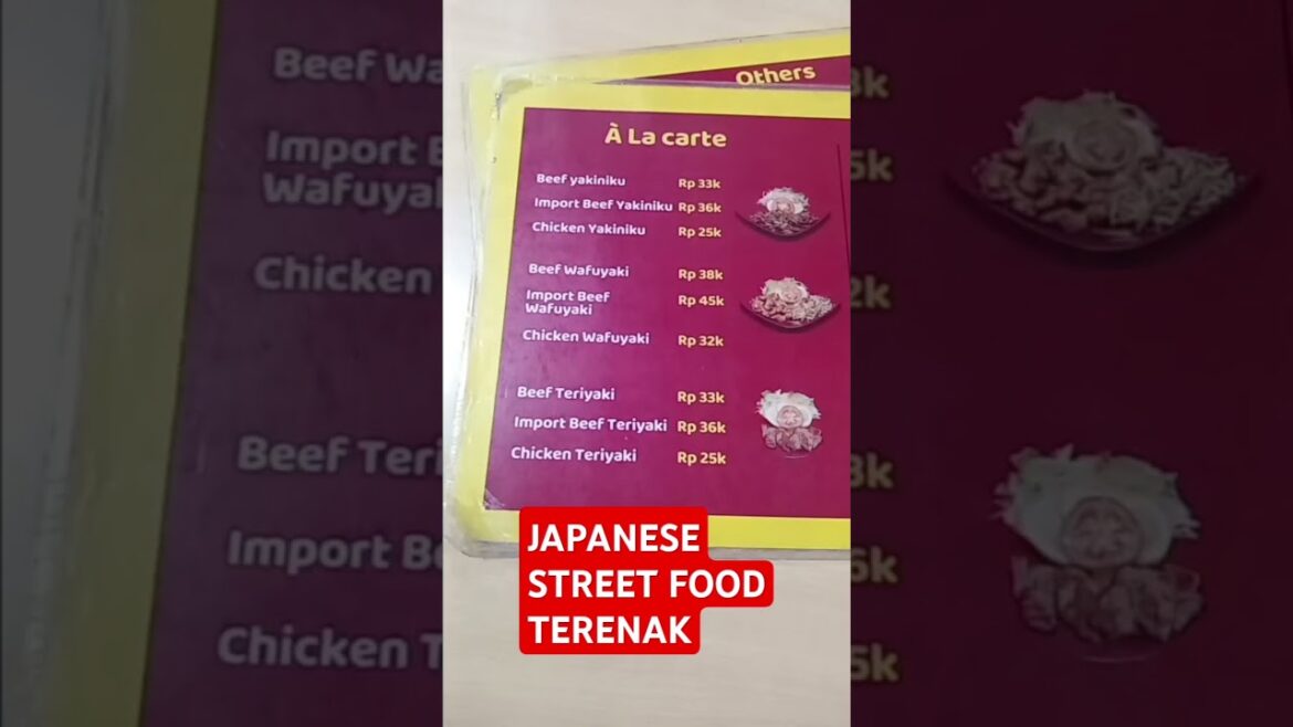 SAKURA YONO - JAPANESE STREET FOOD TERENAK DI DEPOK #viralshorts #japanesefood #jajananviral #depok
