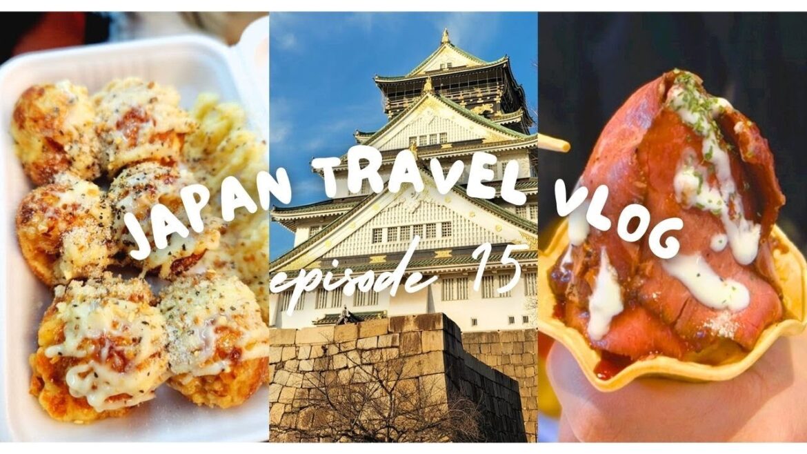 Japan Travel Vlog ep. 15 [30 DEC 2023] | OSAKA 🎍🏯🎍🐙