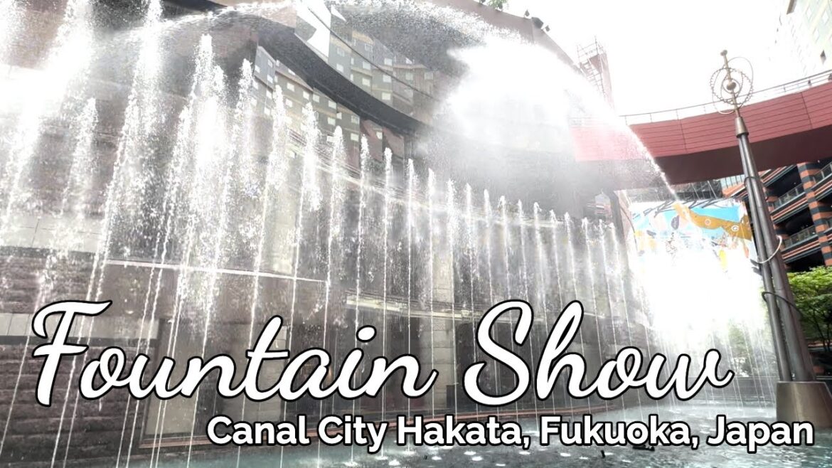 CANAL CITY HAKATA FOUNTAIN SHOW #canalCityHakata #fukuoka #japan #TaraAnythingGoes