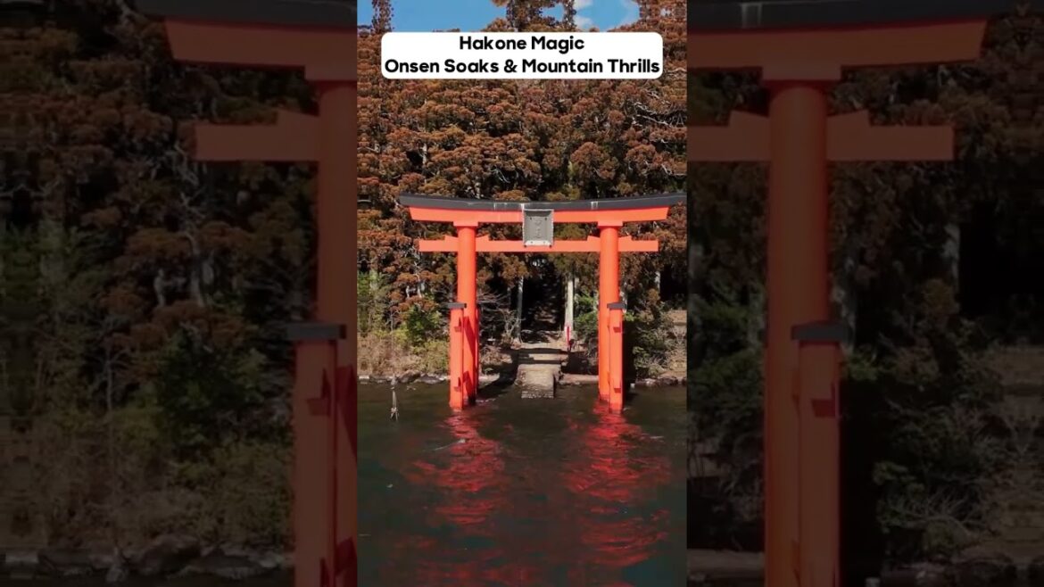 Hakone Magic: Onsen Soaks and Mountain Thrills! Hakone Magic: Onsen Soaks and Mountain Thrills!