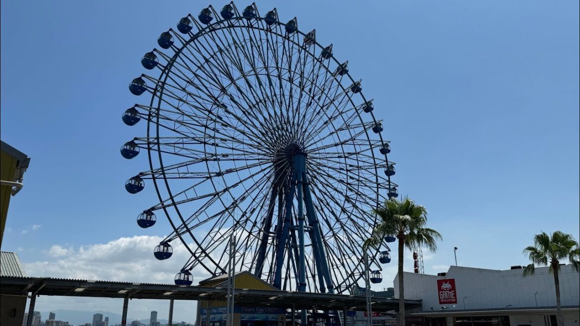 Last Ride on the Sky Wheel Fukuoka🇯🇵