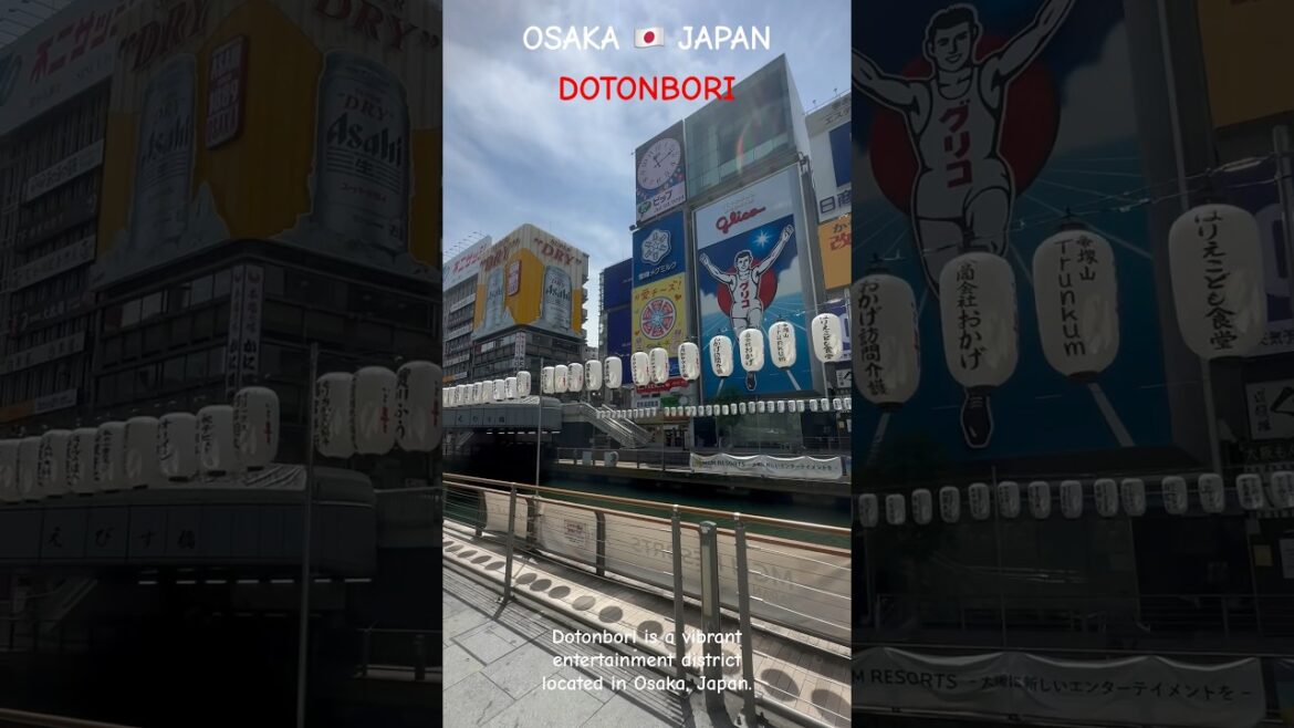 DOTONBORI 🇯🇵 SUMMER TIME  🥵 | OSAKA 🇯🇵 JAPAN