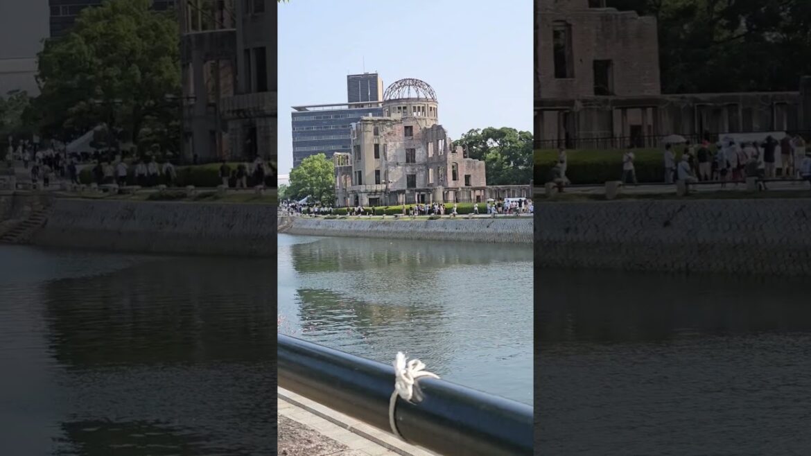 8.6.24 Hiroshima peace memorial ceremony anniversary #Hiroshima #japan #peace #travel