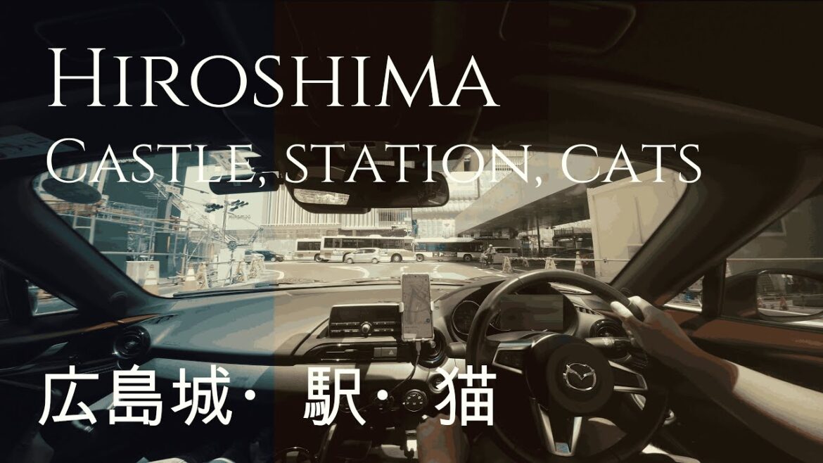 Enjoy Hiroshima’s castles, stations, and cats | MX5 short road trip 4K 24FPS POV Manual Drive Enjoy Hiroshima's castles, stations, and cats | MX5 short road trip 4K 24FPS POV Manual Drive