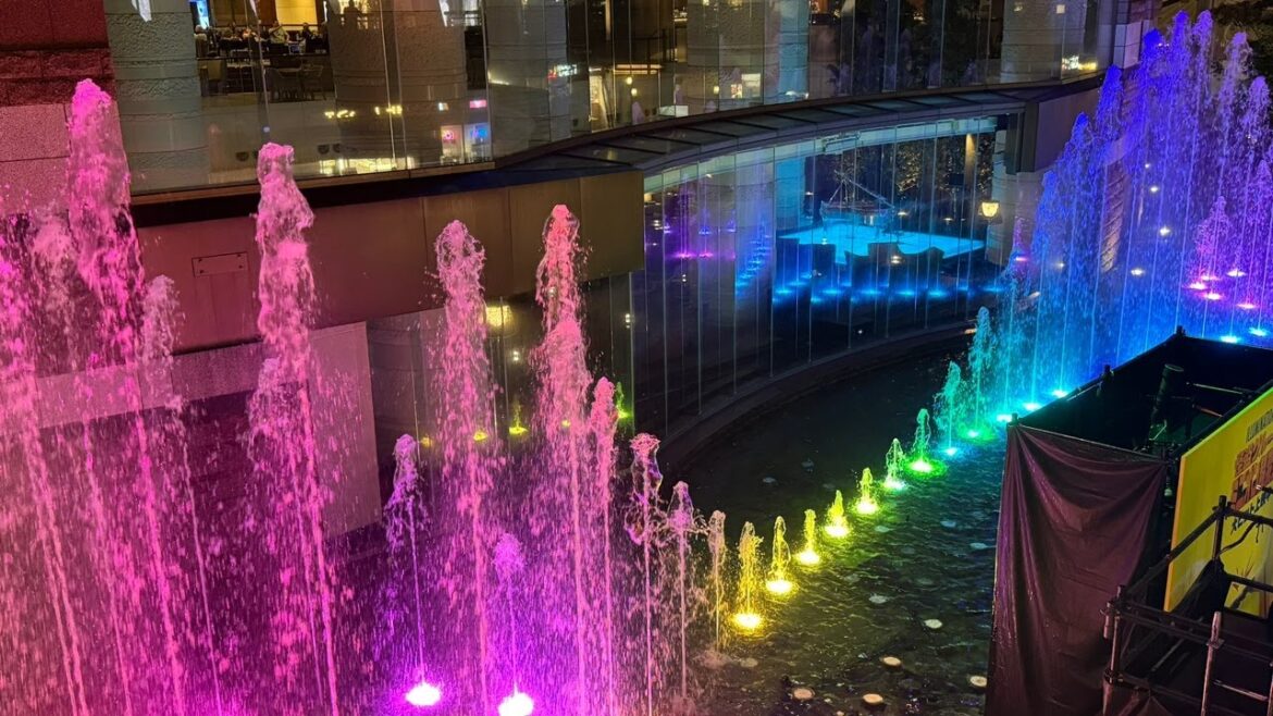 Japan Live🇯🇵Canal City Aqua Panorama Water Show Fukuoka Japan🇯🇵 Japan Live🇯🇵Canal City Aqua Panorama Water Show Fukuoka Japan🇯🇵