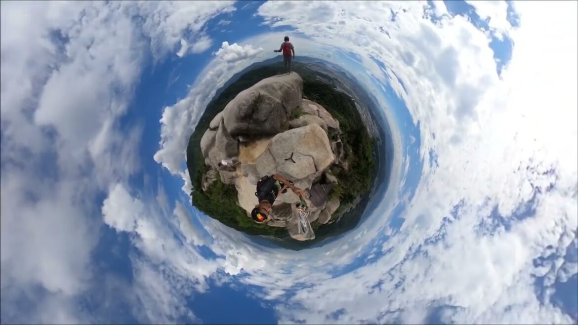 360 view from Hiroshima top mountain #japan #sanfreccehiroshima #peacepark