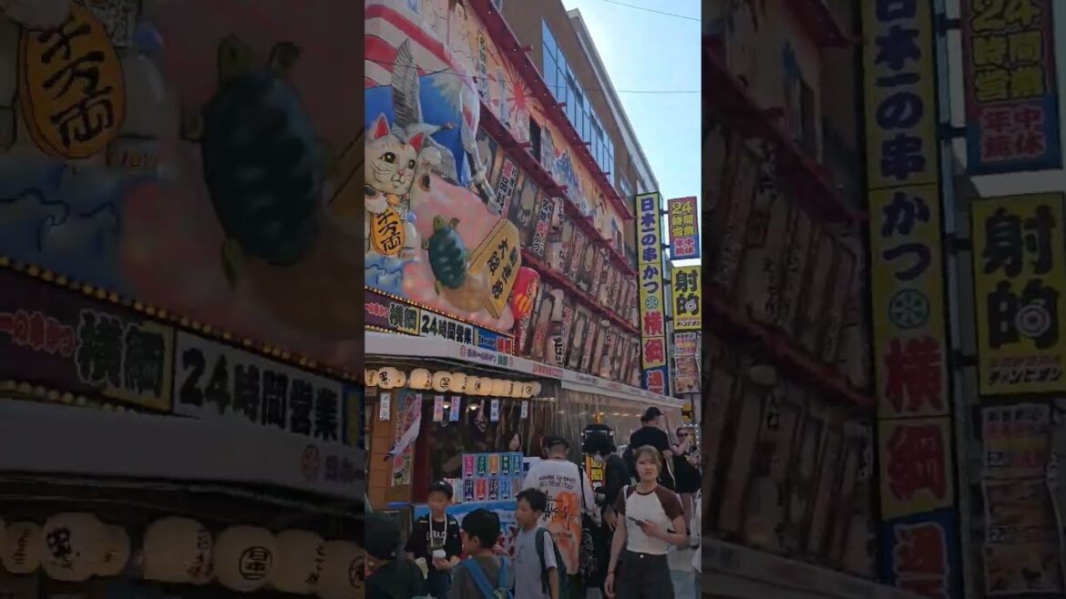 Tsūtenkaku tower Osaka, Japan #japan #sightseeing #travel #fun #places