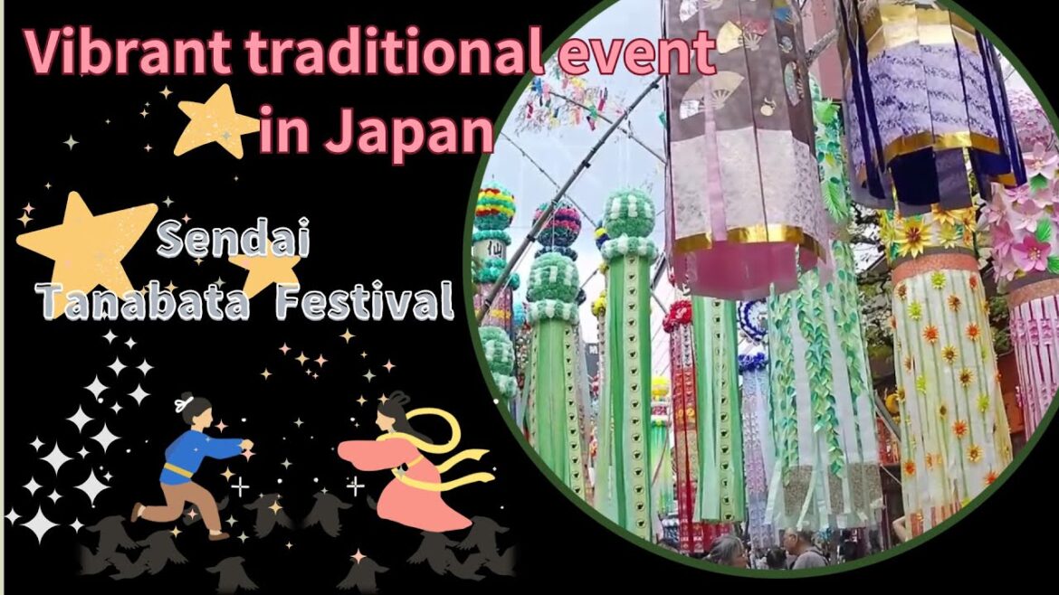 Sendai Tanabata Festival in Japan