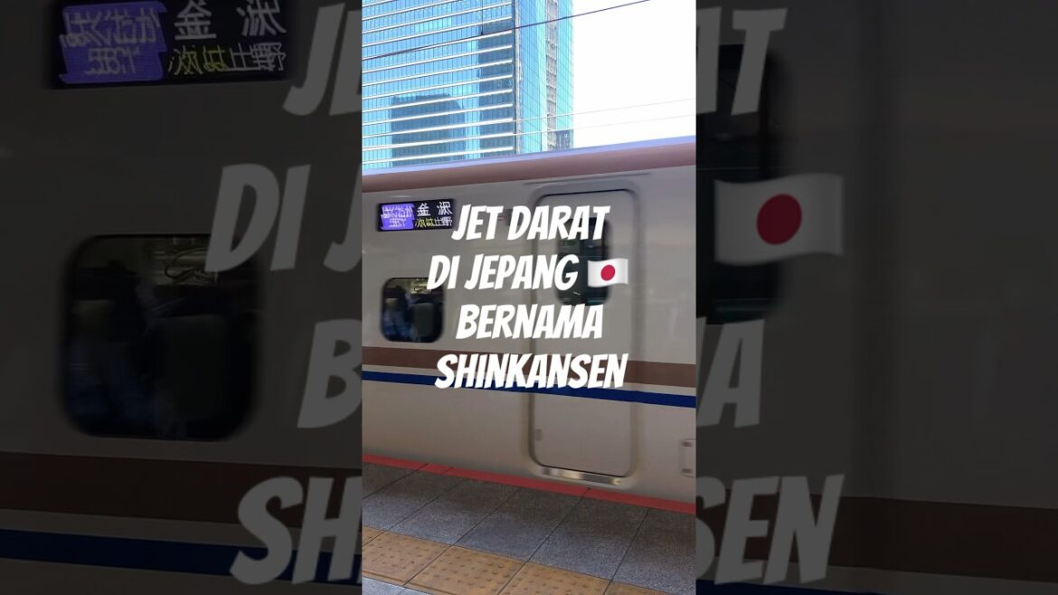 Jet darat di Jepang 🇯🇵 bernama Shinkansen #japanvlog #indonesia #jepang Jet darat di Jepang 🇯🇵 bernama Shinkansen #japanvlog #indonesia #jepang
