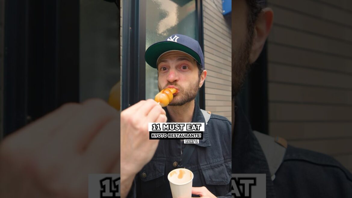 11 Must Eat Restaurants in Kyoto #shorts #japan #kyoto