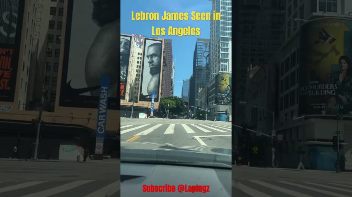 Lebron James Seen In los Angeles #shorts