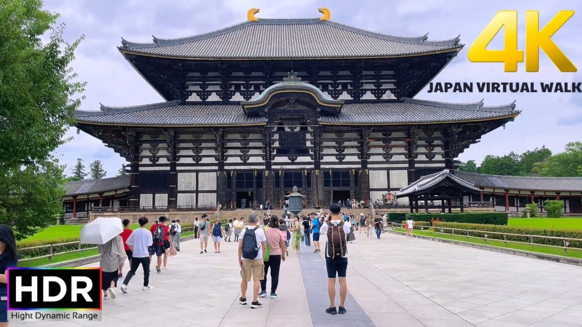 Kyoto Tōdai-ji Day Virtual Walk in Japan 2024 Summer | 4K HDR | 60fps Kyoto Tōdai-ji Day Virtual Walk in Japan 2024 Summer | 4K HDR | 60fps