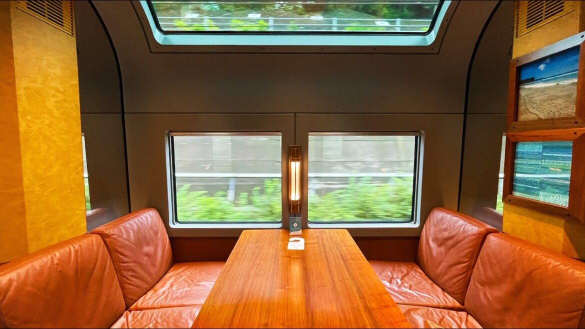 Experience Japan’s Luxury Train: Saphir Odoriko from Tokyo to Atami! #japan #travelvlog #japantravel Experience Japan's Luxury Train: Saphir Odoriko from Tokyo to Atami! #japan #travelvlog #japantravel