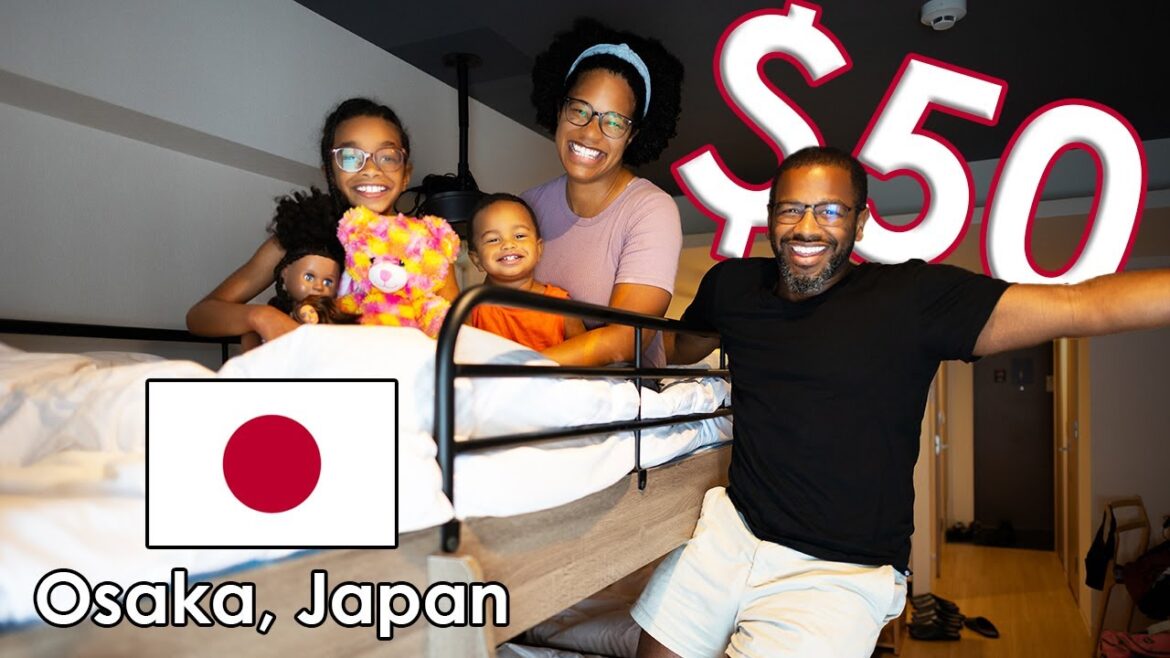 MUCH BETTER! | $50 a night Osaka, Japan hotel