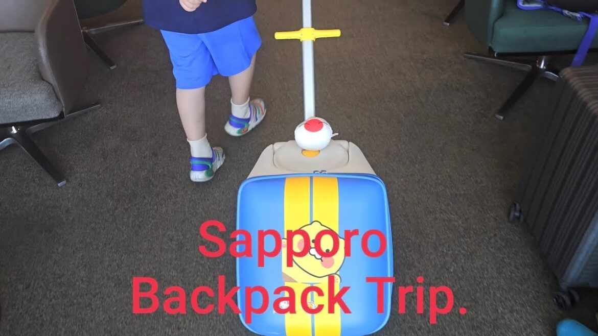 2024. Backpack trip with my son (02) Otaru Hukkaido #오르골 #오타루맛집 #오타루관광