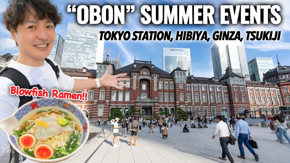 Last Crowds of Summer Vacation in Tokyo Station, Hibiya, and Ginza. Ginza Blow Fish Ramen Ep.510 Last Crowds of Summer Vacation in Tokyo Station, Hibiya, and Ginza. Ginza Blow Fish Ramen Ep.510