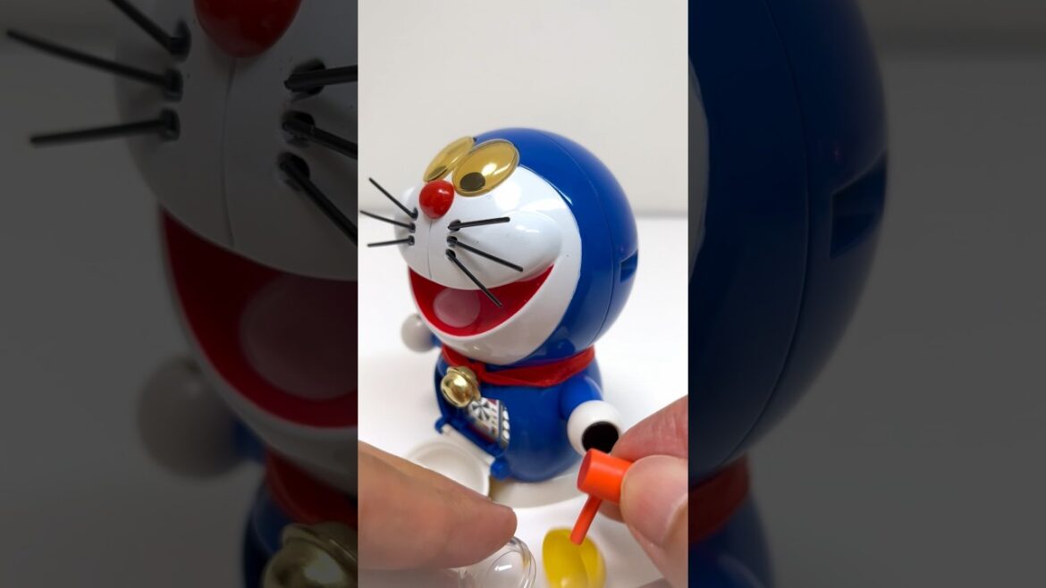 Weird Doraemon Gacha Capsule Toy Memory Hammer #shorts