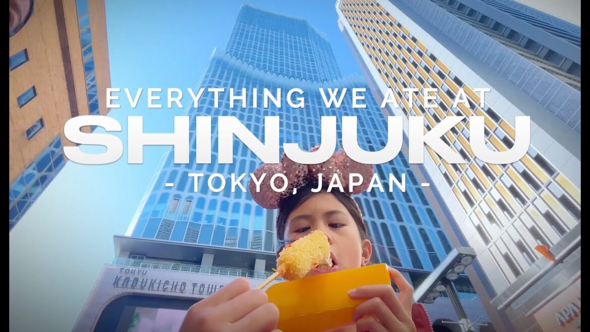 Everything We Ate at Shinjuku in Tokyo Japan | Ft. Kabuchiko Tower Things To Do Food Vlog Everything We Ate at Shinjuku in Tokyo Japan | Ft. Kabuchiko Tower Things To Do Food Vlog