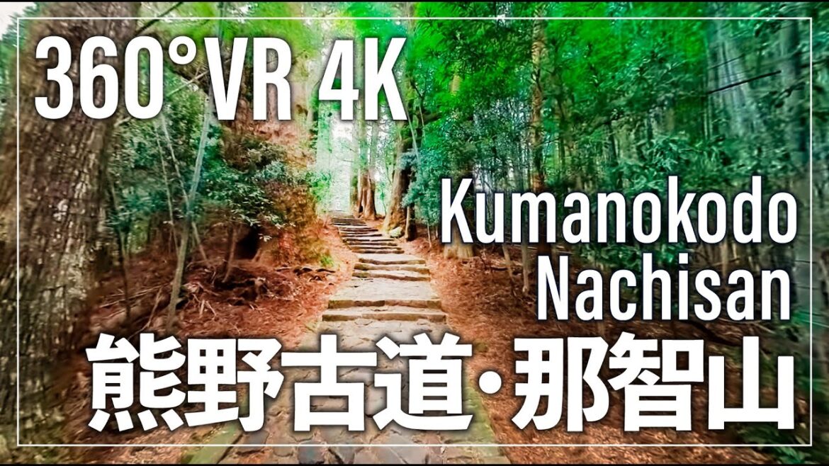 【和歌山360°VR観光動画】熊野古道 那智山  Kumanokodo Nachisan Japan travel【4K高画質】
